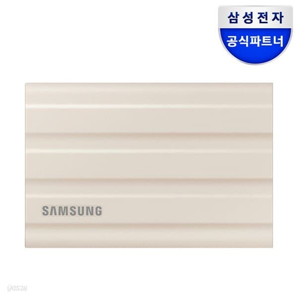 삼성전자 외장 SSD T7 Shield 1TB 베이지 MU-PE1T0K/WW 파우치 증정