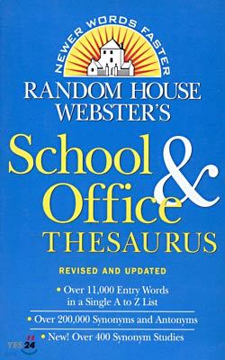 Random House Webster's School & Office Thesaurus (Revised and updated)