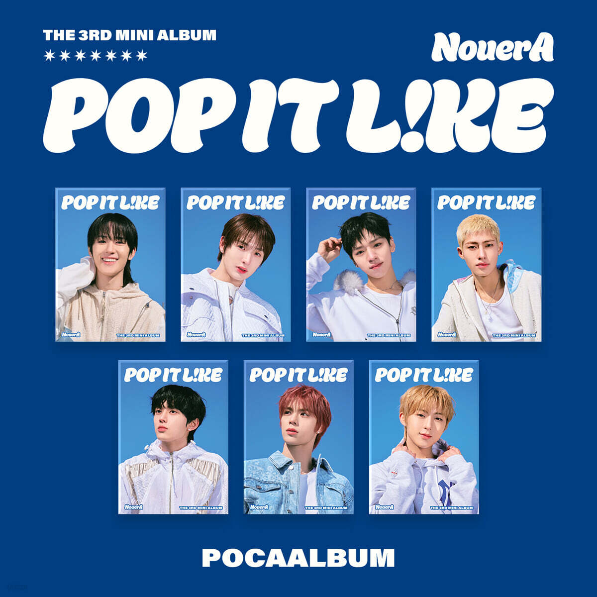 NouerA (누에라) - 미니 3집 [POP IT LIKE] [POCA VER.][7종 중 1종 랜덤발송]