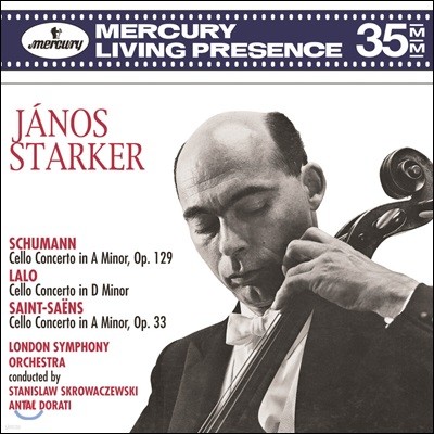 Janos Starker 슈만 / 랄로 / 생상스: 첼로 협주곡 - 야노스 슈타커 (SACD)