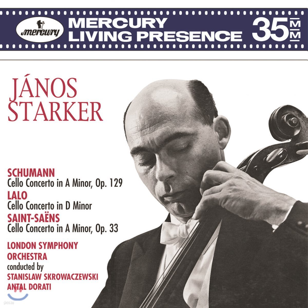 Janos Starker 슈만 / 랄로 / 생상스: 첼로 협주곡 - 야노스 슈타커 (SACD)