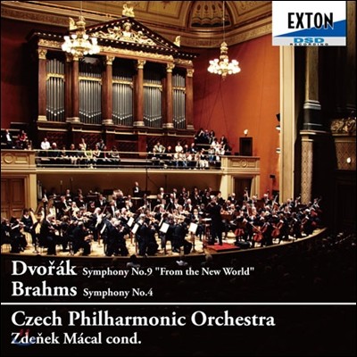 Zdenek Macal 庸:  9 `żκ` / :  4 (Dvorak: Symphony No.9 "From The New World" / Brahms: Symphony No.4)
