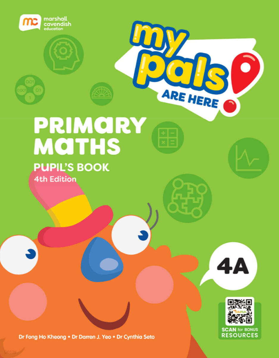 MCE My Pals Are Here! (MPAH 엠파) Primary Maths 4A Student Book Ebundle, 4/E