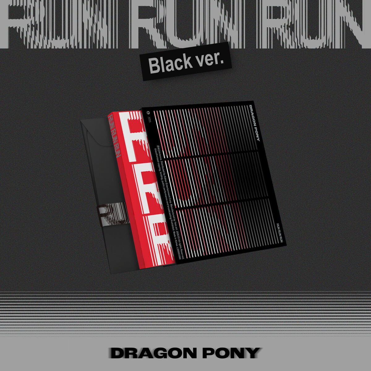 Dragon Pony (드래곤포니) - EP : RUN RUN RUN [BLACK VER.]