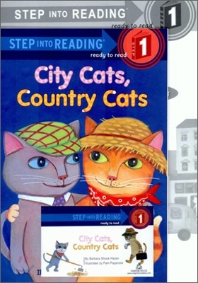 Step Into Reading 1 : City Cats, Country Cats (Book+CD+Workbook)