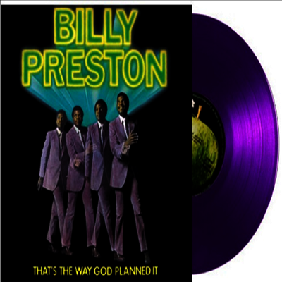 Billy Preston — That's The Way God Planned It 앨범 커버