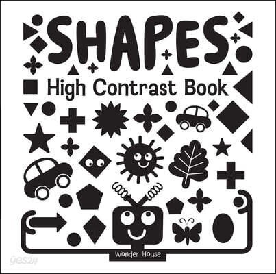 Shapes - High Contrast Book