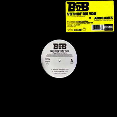 B.O.B — Nothin On You / Airplanes (12" Single) 앨범 커버