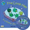 [ο  ] Five Little Men in a Flying Saucer (Paperback & CD Set)