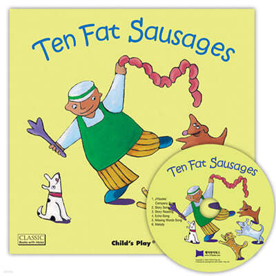 [노부영 마더구스 세이펜] Ten Fat Sausages (Paperback & CD Set)