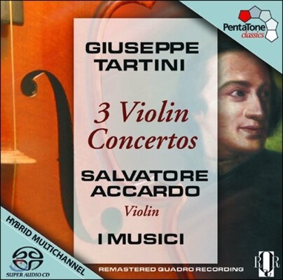 Salvatore Accardo / I Musici 타르티니 : 3개의 바이올린 협주곡 (Tartini: 3 Violin Concertos)