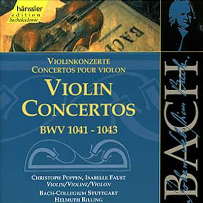 바흐 : 바이올린 협주곡, 작품1041-1043 (Bach : Violin Concertos, BWV 1041-1043)(CD) - Isabelle Faust