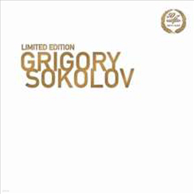 Grigory Sokolov — 바흐: 파르티타 2번 & 영국 모음곡 2번 (Bach: Partita No.2 & Englische Suite No.2) - Grigory Sokolov 앨범 커버