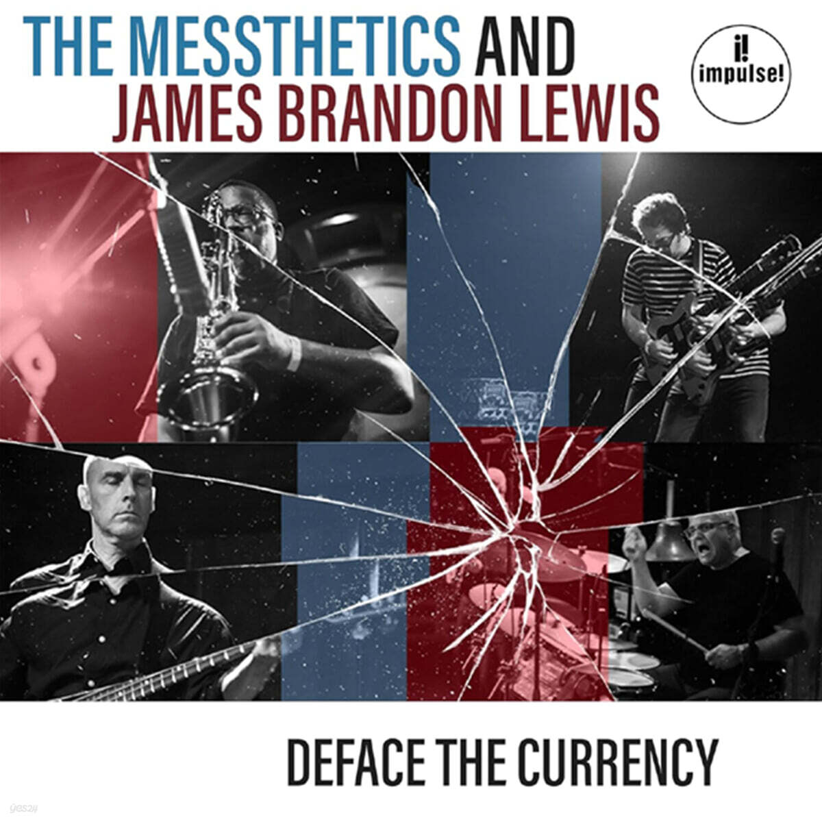 The Messthetics and James Brandon Lewis (메스테틱스 앤 제임스 브랜든 루이스) - Deface The Currency [LP]