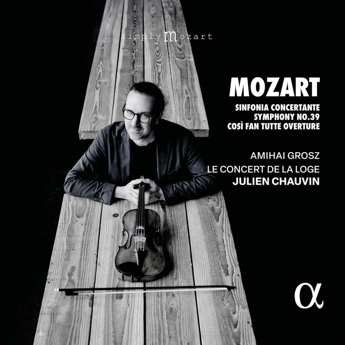 Julien Chauvin 모차르트: 교향곡 39번, 신포니아 콘체르탄테 (Mozart: Sinfonia Concertante, Symphony No. 39 & Così Fan Tutte Overture)