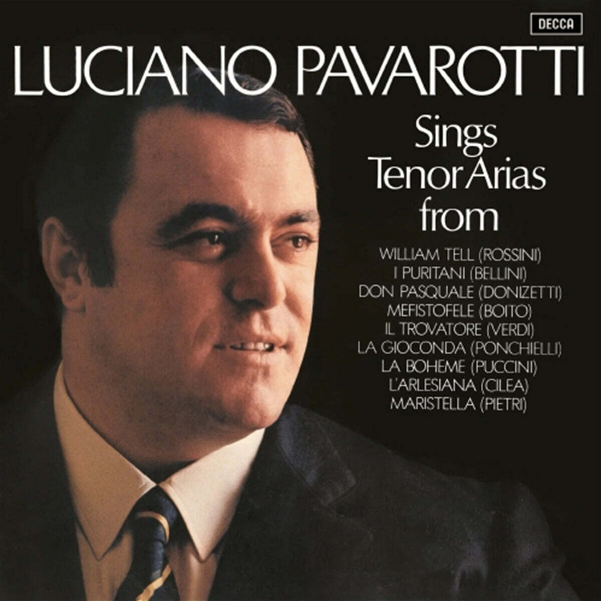Luciano Pavarotti (루치아노 파바로티) - 이탈리아 오페라 리마스터 (Tenor Arias From Italian Opera) [LP]