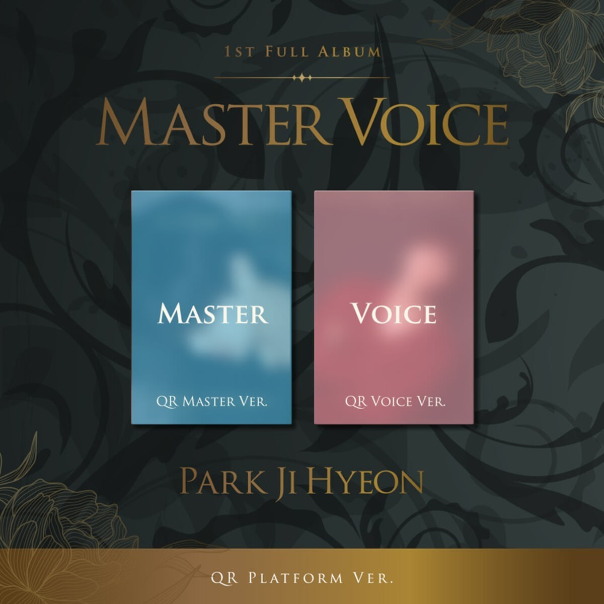 박지현 - 1집 : MASTER VOICE [QR 플랫폼 보이스 Ver.]