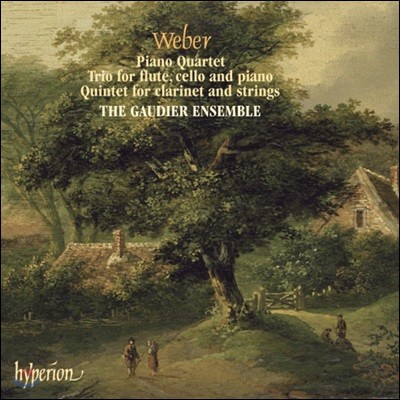 The Gaudier Ensemble : Ŭ󸮳 5, ǾƳ 4, Ʈ (Weber: Chamber Works)
