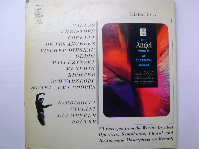 LP() Angel World of Classical Music(Compilation) - Į / ڷ / ī 