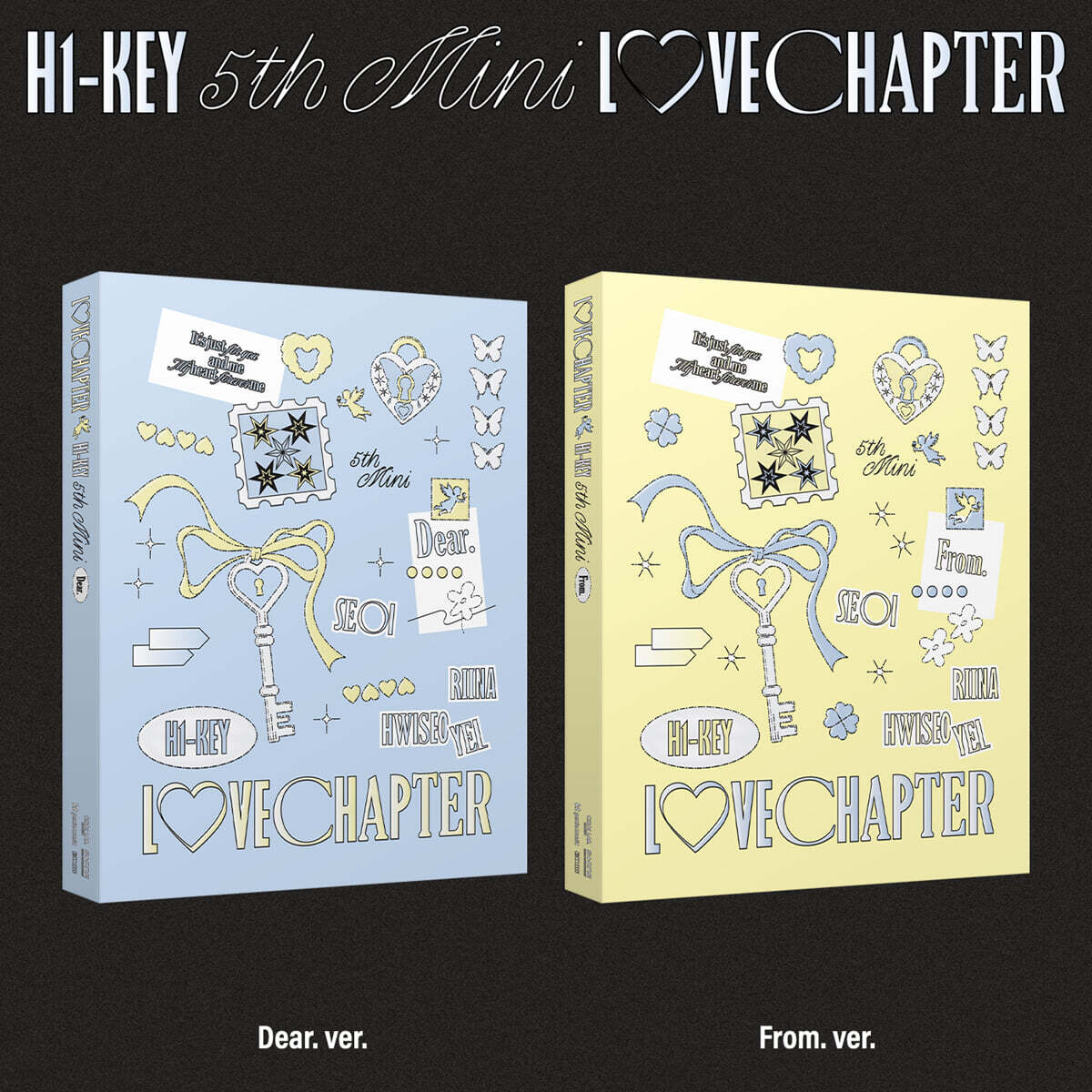 하이키 (H1-KEY) - 미니앨범 5집 : LOVECHAPTER [2종 SET]