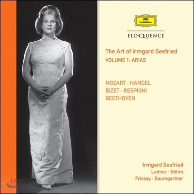 Irmgard Seefried 이름가르트 지프리트 1집: 오페라 아리아 '모차르트,헨델,비제,베토벤,레스피기' (Vol.1 Arias 'Mozart,Handel,Bizet,Respighi, Beethoven')