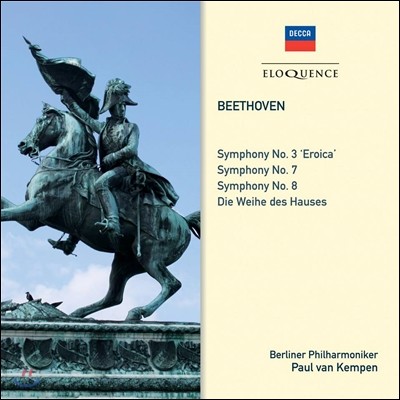 Paul Van Kempen 亥:  3 '' 7, 8,   (Beethoven: Symphonies No. 3,7,8)