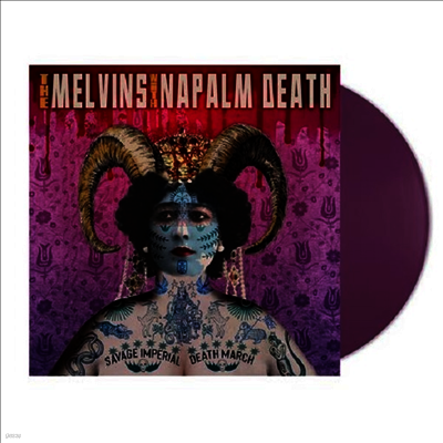 Melvins With Napalm Death — Savage Imperial Death March (US Indie Exclusive) 앨범 커버
