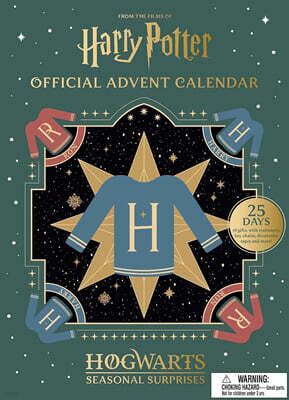 Harry Potter Official Advent Calendar Seasonal Surprises (Festive Sweaters Ed.)