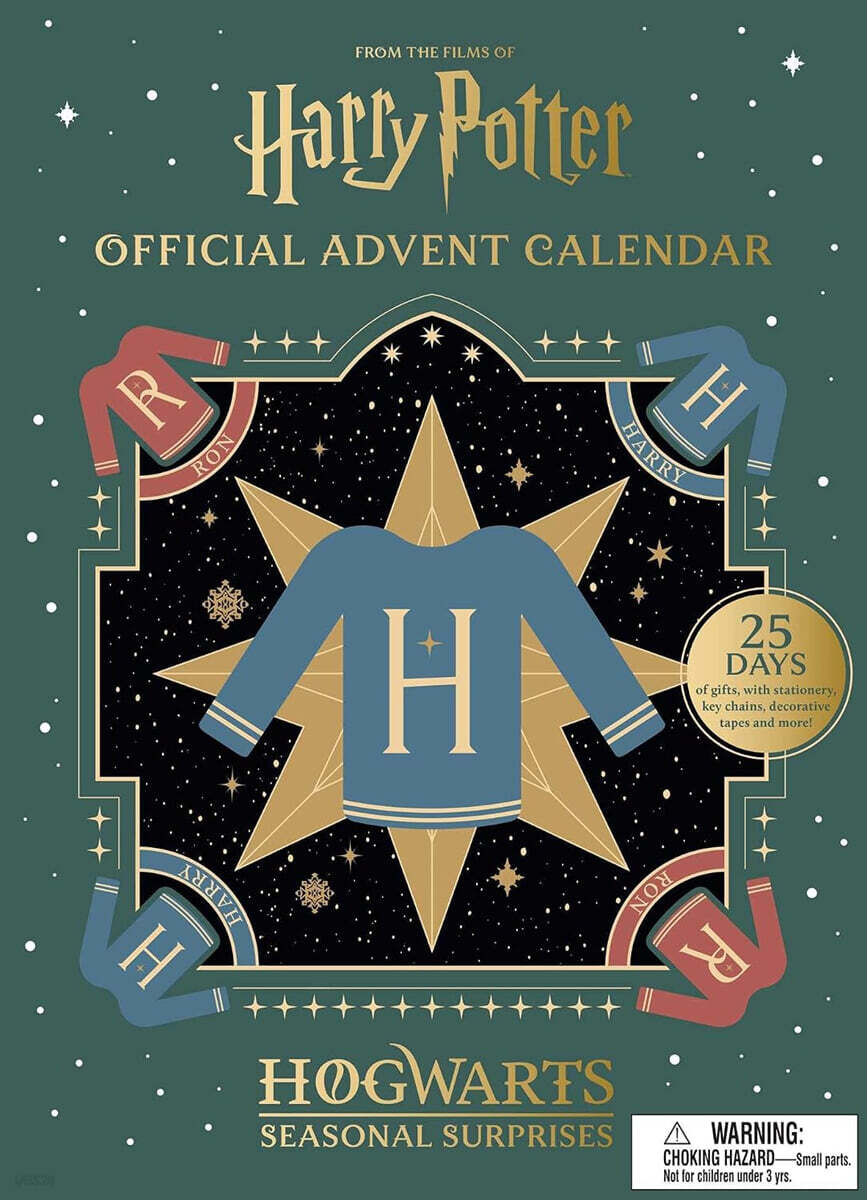 Harry Potter Official Advent Calendar Seasonal Surprises (Festive Sweaters Ed.)