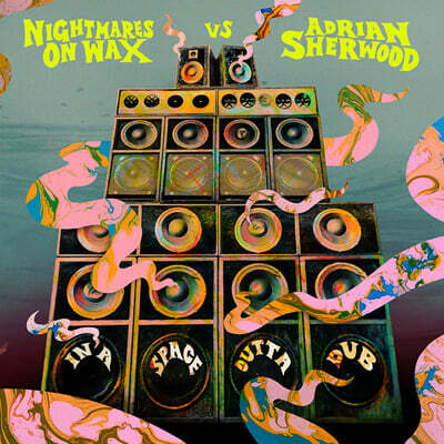 Nightmares On Wax vs Adrian Sherwood (나이트메어스 온 왁스 vs 아드리안 셔우드) - In A Space Outta Dub [라이트 로즈 컬러 LP]