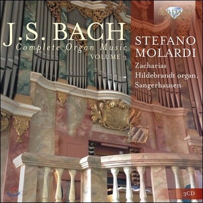 Stefano Molardi 바흐: 오르간 작품집 3권 (J.S. Bach: Complete Organ Music Vol.3)
