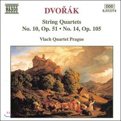 Vlach Quartet 드보르작: 현악 사중주 10번, 14번 (Dvorak: String Quartets Op.51, Op.105)