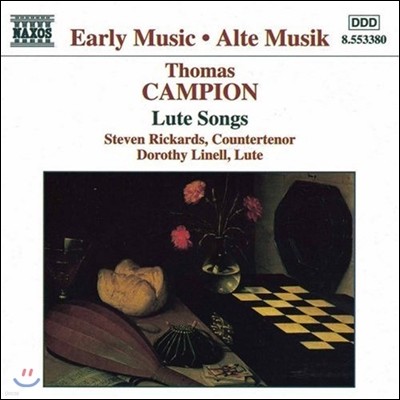 Steven Rickards ķǿ: Ʈ  (Early Music - Thomas Campion: Lute Songs)