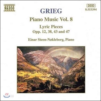 Einar Steen-Nokleberg 그리그: 피아노 작품 8집 - 서정 소품집 (Grieg: Piano Music - Lyric Pieces Op.12, Op.38, Op.43, Op.47)