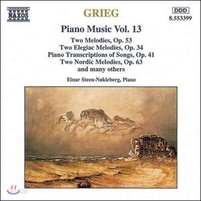 Einar Steen-Nokleberg 그리그: 피아노 작품 13집 - 슬픈 멜로디 외 (Grieg: Piano Music - Two Elegiac Melodies, Two Nordic Melodies)