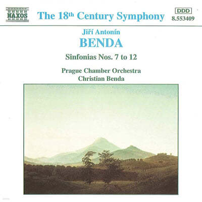 Christian Benda 18세기 교향곡 - 벤다: 신포니아 7번-12번 (Benda: Sinfonias Nos.7-12) 