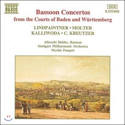 Albrecht Holder 바덴과 뷔르템베르크 궁정의 바순 협주곡 (Lindpaintner / Molter / Kalliwoda / Kreutzer: Bassoon Concertos)