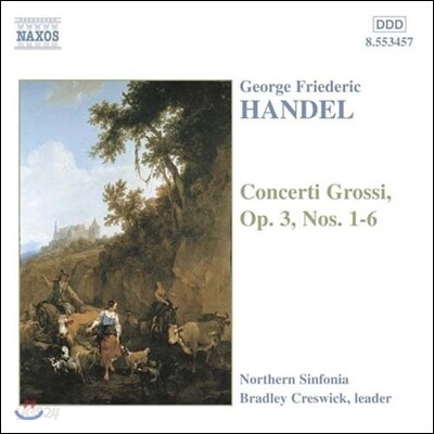 Bradley Creswick 헨델: 콘체르토 그로소 (Handel: Concerti Grossi Op.3 Nos.1-6)