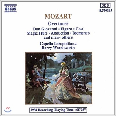 Barry Wordsworth 모차르트: 서곡 - 돈 조반니, 피가로, 코지 판 투테, 마술피리 (Mozart: Overtures - Don Giovanni, Figaro, Cosi, Magic Flute)