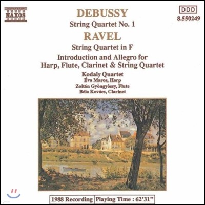 Kodaly Quartet ߽ / :   (Debussy / Ravel: String Quartets)