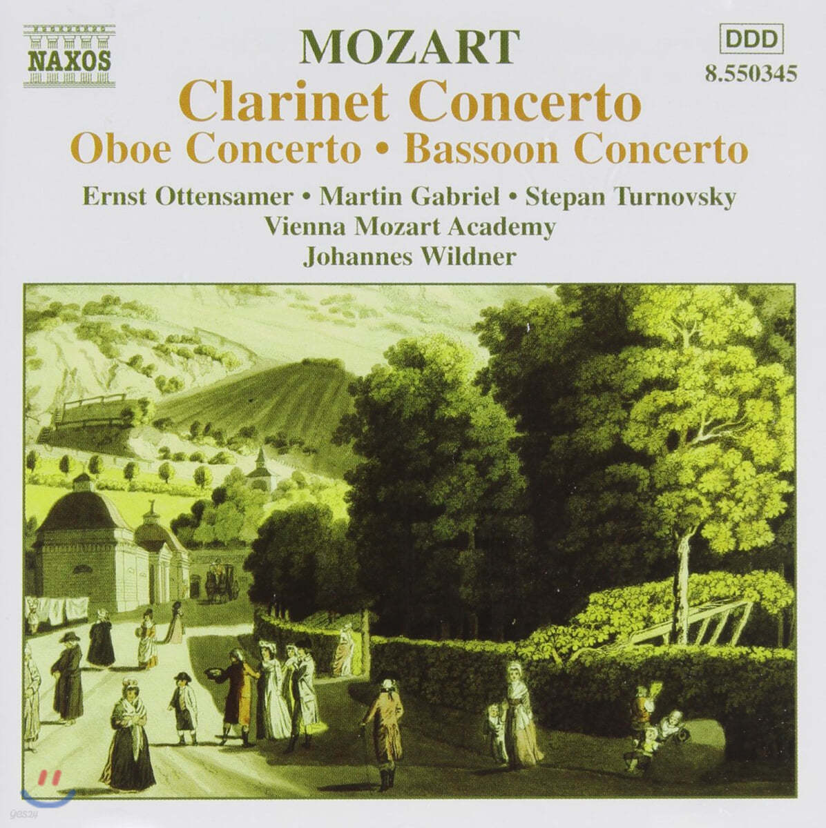 Johannes Wildner 모차르트: 클라리넷 협주곡, 오보에 협주곡, 바순 협주곡 (Mozart: Clarinet Concerto, Oboe Concerto, Bassoon Concerto)