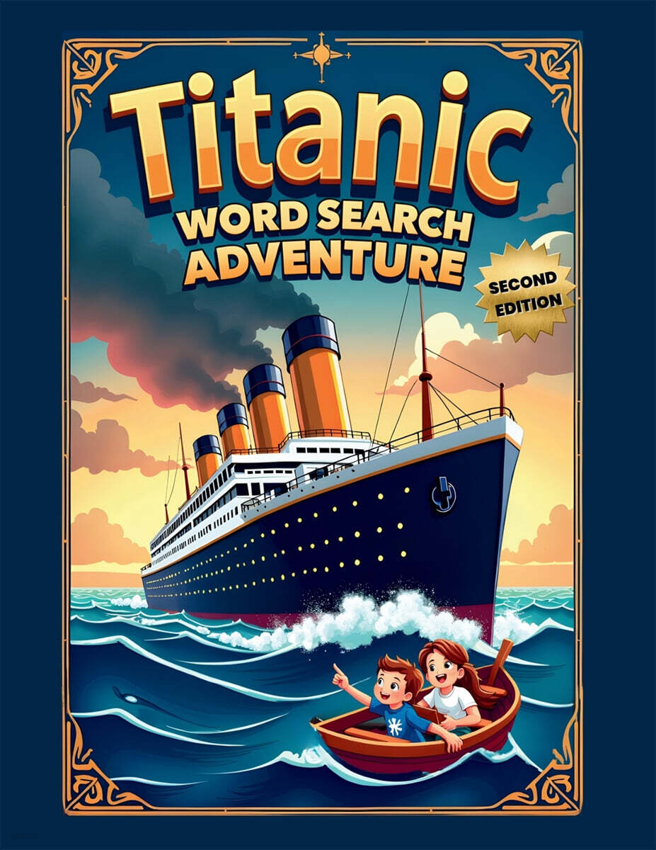 Titanic Word Search Adventure (Second Edition): Explore the Unsinkable Ship with 50 Fun Puzzles plus 10 Bonus Coloring Pages!