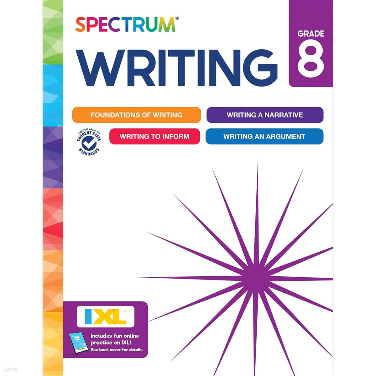 Spectrum Writing Workbook, Grade 8