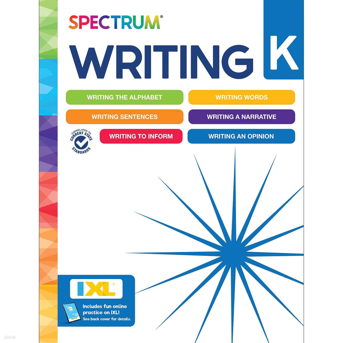 Spectrum Writing Workbook, Grade K