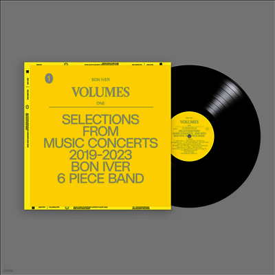 Bon Iver — Volumes: One - Selections From Music Concerts 2019-2023 Bon Iver 6 Piece Band 앨범 커버
