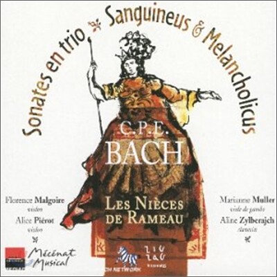 C.P.E.Bach : Trio Sonata : Les Nieces De Rameau