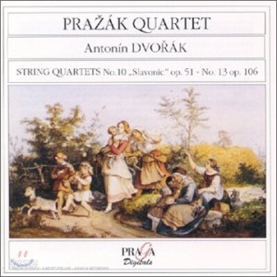 Dvorak : String Quartet No.10 Op.51 No.13 Op.106 : Prazak Quartet