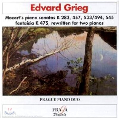 Grieg : Mozart's Piano Sonata : Prague Piano Duo