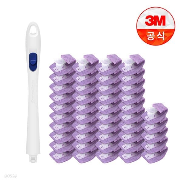 [3M]울트라클린 변기청소용 크린스틱 핸들+리필 45개