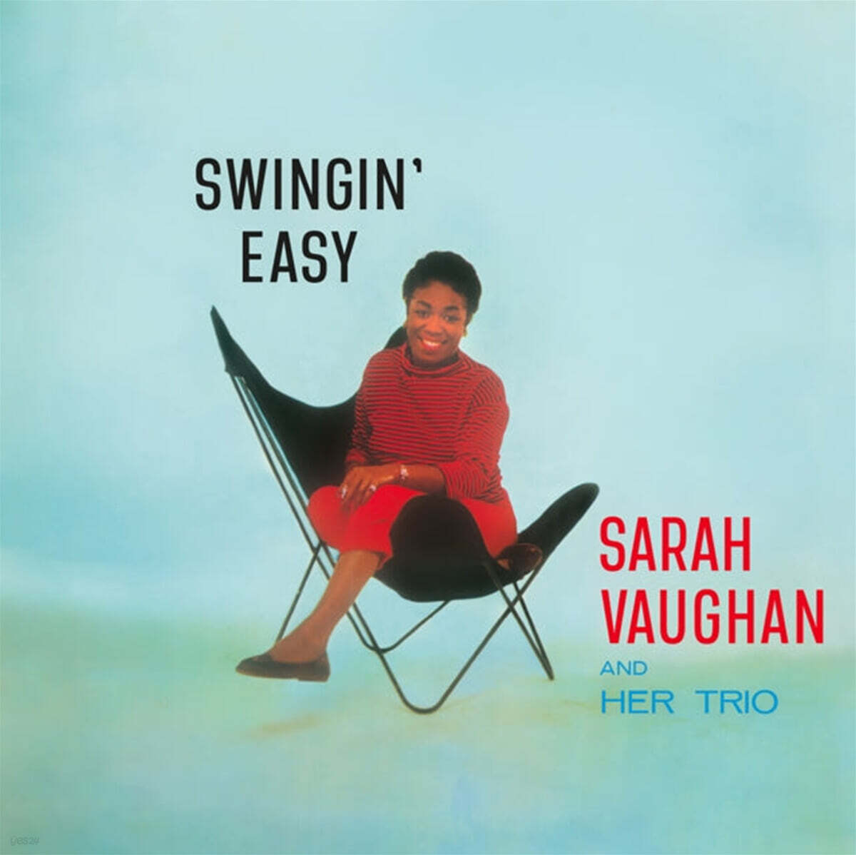 Sarah Vaughan Trio (사라 본 트리오) - Swingin' Easy [연보라 컬러 LP]